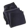 Pantalones de pierna recta transfronterizos holgados casuales de otoño e invierno con forro polar de pana engrosada de pierna ancha pantalones largos deportivos fabricante