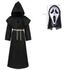 Túnica Cruzada con Capucha de Halloween Amazon Transfronteriza Multicolor Disfraz de Cosplay para Escenario al por Mayor en Stock
