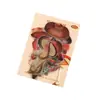 Pegatinas Decorativas de Mariposa Estéreo Retro Pegatinas Lindas Coloridas Rosa y Blanco Material para Manual de Bolsillo Retro DIY