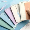 Cuaderno portátil de vocabulario en inglés, un indispensable para la preparación de la escuela de posgrado, con la curva del olvido de Ebbinghaus y un diseño de bolsillo para facilitar la memorización y la práctica.