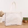 Publicidad Cremallera Compras Regalo Entrenamiento Boda Bolsa de Regalo Publicidad Estudiante Lona Tote Bag Plegable Bolsa de Lona