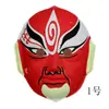 Máscaras de Ópera de Pekín Chinas Accesorios Terciopelo Decoración de Máscara de Ópera de Pekín Cambio de Rostro de Ópera de Sichuan Decoración Estilo Chino