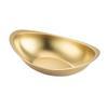 Yuanbao Bowl Stainless Steel Bowl 304 Grau Alimentício Coreano Salah Bowl Golden Dessert Snack Bowl Barbecue Shop Louças