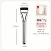 Brocha Plana de Base Ultra Fina con Forma de Media Luna, No Deja Marcas, No Absorbe Polvo, Herramienta de Belleza Portátil de Cangzhou, Brocha para Mascarilla