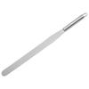 Aço inoxidável punho espátula doméstica integrada curva reta cortador de bolo raspador raspador raspador ferramenta de cozimento