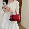 Bolso pequeño súper popular para mujer, nueva moda de verano 2026, exquisito bolso cubo de hombro y cruzado para el trabajo