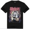 Camiseta de manga corta de comercio exterior de verano con estampado digital 3D de león y tigre para hombre y mujer, cuello redondo, moda informal holgada