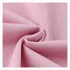 170-180g Tela de Jersey Peinado Algodón-Poliéster Marca de Moda Sorona con Sensación a Hielo, Tejido de Punto de Moda para Camiseta de Toque Fresco