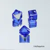 Broca para Cubitos de Hielo Dongzhou Broca de Cubo de 4 mm Huazi 4841 Mismo Estilo Cristal K9 de Alta Calidad Accesorios para Uñas Planos