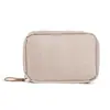 Bolso Pequeño Cuadrado de Lujo Ligero de Gama Alta, Neceser Portátil de Viaje, Neceser, Bolso a Prueba de Salpicaduras para Retoques de Maquillaje, Bolso de Almacenamiento de Gran Capacidad para Hombres