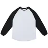 Camiseta Deportiva Holgada de Manga Larga 3V3 Baloncesto Americano Tiro Secado Rápido para Hombre Color Combinado Moda Fitness