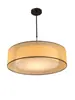 Novo Lustre Estilo Chinês Moderno Simples Redondo Tecido LED Sala de Estar Quarto Lâmpadas Sala de Chá Estudo Restaurante Pequeno Lustre