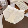 Ropa interior para niñas 10A Antibacteriana Tipo con Entrepierna Extendida Algodón para Bebé Algodón en Bruto Talla Grande para Mujer Algodón Puro Ropa Interior para Mujer de Cintura Media