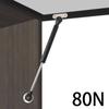Venta Directa de Fábrica Varilla de Soporte Hidráulico con Amortiguación para Puerta de Gabinete Elevable Corta, Varilla de Resorte de Gas con Función de Parada Libre