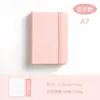 Mini Caderno A7 Pequeno Portátil Bloco de Notas Macaron Caderno de Bolso Caderno de Couro Grosso Impermeável