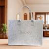 Bolso de Fieltro Minimalista, Bolso de Moda y Versátil, Bolso de Fieltro Xiaohongshu, Bolso Tote de Gran Capacidad, Tote de Fieltro