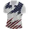 Camisa Polo para Hombre Transfronteriza 2026 con Impresión 3D, Popular en Sitios Independientes de Amazon, Camisa Polo Casual Cultural de Manga Corta de Venta Caliente