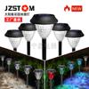 Lámpara de césped con luz solar y sombra, lámpara decorativa para jardín al aire libre, lámpara de ambiente paisajístico para jardín, lámpara de pie, lámpara de proyección para villa