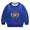 Chad Wild Clay outono e inverno nova roupa infantil menino bebê suéter de lã casaco duplo grosso top