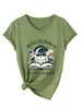 Eu sou um dragão de livros não Amazon wish site independente moda casual feminina camiseta de gola V manga curta