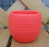 Macetas Pequeñas para Suculentas, Macetas Mini Bola de Piedra para Flores, Macetas Arcoíris, Macetas Perezosas de Plástico de Resina PP, Venta Directa del Fabricante