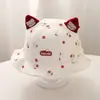 Chapéu de bebê fofo super adorável chapéu de pescador estilo primavera e outono chapéu de sol para bebês e crianças pequenas meses chapéu de proteção solar chapéu de balde princesa Coreano