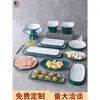 Platos para Restaurante de Fondue de Melamina, Vajilla Comercial de Moda, Platos Nórdicos para Entrantes Fríos de Restaurante, Platos para Guarniciones de Barbacoa, Platos Artísticos