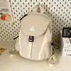 Mochila ligera para viajes y deportes al aire libre, mochila informal de nailon con bloques de color, resistente al agua, para hombres y mujeres