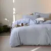 Juego de Cuatro Piezas de Lujo Ligero Nórdico de Terciopelo de Leche Terciopelo de Coral Cálido de Invierno Estilo Sábana Funda Nórdica Funda de Almohada Juego de Cama Sencillo