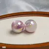 Dingyi K25 Riacho Escondido Nebuloso Luz da Lua Fria Resina Mutável Contas Meio Furo Furo Único DIY Corrente de Celular Pingente Acessórios de Contas Redondas