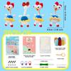 Compra Directa Transfronteriza Materiales para Tejer Muñecas DIY Hechas a Mano con Instrucciones en Inglés e Imágenes