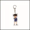 2026 Merchandise de Anime Detective Conan Chaveiro Acrílico Plano 2D Pingente de Mochila Gravação Hongyao