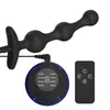 Doble Electrodo de Silicona Anal PlugJuguete Sexual Descarga Eléctrica Pulsos Anal Plug Dispositivo de Orgasmo con Descarga Eléctrica