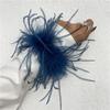 Anillo de plumas de avestruz de 22 colores transfronterizo pulsera de plumas de Amazon pulsera para la muñeca joyería juguete tocado pulsera