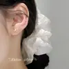 Nalan Plata de Ley S925 Exquisita Moda Coreana Fresca Pequeño Bosque de Árboles Pequeño Incrustado de Diamantes Joyería de Oreja Linda G5881