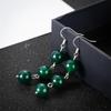 Pendientes de ágata natural para mujer, nuevos pendientes de plata 925 2021, pendientes largos online, elegantes y combinables con todo.