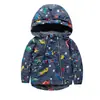 Roupa Infantil Forrada com Lã Roupa de Corrida Infantil Primavera e Outono Jaqueta Corta-vento para Bebê Casaco de Lã com Capuz para Crianças Grandes Moda Estilo Ocidental
