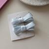 Lindo pasador de lazo de cinta de color caramelo, clip para flequillo, clip lateral para cabello suelto, clip de red para frente, accesorios para el cabello