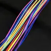 Cabelo Vermelho Colorido Estilo Trança Suja Étnica Corda de Cabelo Headwear de Fita Feito à Mão Acessórios de Cabelo Estilo Palco Infantil