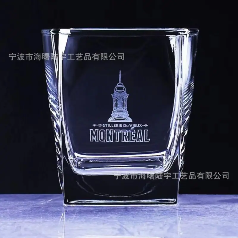 水晶玻璃激光刻字