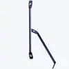 Abrazadera de Tensión de Hierro Transfronteriza de Ángulo 90 grados Soporte Triangular, Negro Electroforético, 6.0*198 Accesorios de Fijación para Muebles.