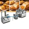 Baguette Pan Largo Juego Completo de Equipo Línea de Formado de Galletas de Mantequilla Tostadas Línea de Ensamblaje Panificadora Oruga Pan Juego Completo