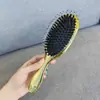 Pente de peruca de cerdas de porco de fábrica cuidados com o cabelo de menina almofada de ar bolsa de ar cabeça do pente pente massageador de cabeça cabelo pente de cabeleireiro atacado