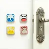Adesivos Anticolisão Lohas, Almofadas Anticolisão de Silicone Cartoon Anti-Impacto, Capas Protetoras para Maçaneta de Porta para Uso Doméstico, Protetores Decorativos Fofos