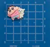 Accesorios Brillantes de Resina Estilo Crayon Shin-Chan para DIY: Pinzas para el Cabello, Gomas para el Cabello, Fundas para Teléfono y Accesorios a Juego para Zuecos al por Mayor