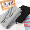 Otoño 2026 Nuevo Pantalón de Chándal Rayado con Retazos de Algodón Hua para Niños Niñas Pantalones Casuales Pantalones Deportivos Pantalones Largos con Puño
