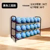 Estante de Acero Inoxidable para Guardar Balones de Baloncesto de Jardín de Infancia, Carrito Móvil para Balones de Fútbol, Estante para Exhibir Balones, Cesta para Guardar Balones de Voleibol