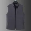Chaleco de Verano Delgado con Cuello Alto para Hombre Tallas Grandes de Seda Helada Protección Solar Sin Mangas para Personas con Sobrepeso Ropa Exterior Casual de Negocios