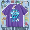 Juego Transfronterizo Robar un Cerebrito No. Camiseta de Manga Corta 67 Acertijos para Niños y Niñas