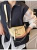 Bolso de Diseño Exquisito de Nicho Transfronterizo Bolso para Mujer 2025 Nuevo Transfronterizo Versátil Bolso Cruzado para el Pecho Súper Popular Bolso Dumpling
